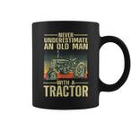 Grandpa Tractor Mugs