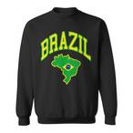 Brazil Football Sweatshirts