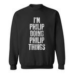 Philips Name Sweatshirts