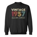 1957 Birthday Sweatshirts