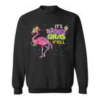 Flamingo Mardi Gras Sweatshirts