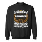 Crowder Name Sweatshirts