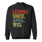 90th Birthday Sweatshirts