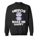 Hippopotamus Sweatshirts