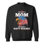 Navy Mom Sweatshirts