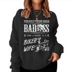 Badass Wife Only Sweatshirts