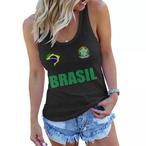 Brazil Football Tank Tops