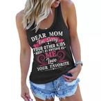 Dear Mom Tank Tops