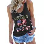 Soldier Mom Tank Tops