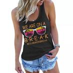 Teacher Summer Break Tank Tops