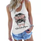 Hamster Mom Tank Tops