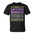 Cafeteria Manager Shirts