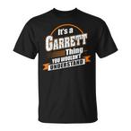 Garrett Name Shirts