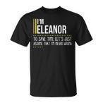 Eleanor Name Shirts