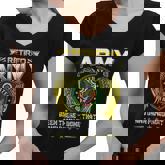 Army Retired Military Us Army Retirement V2 Women V-Neck T-Shirt