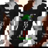 Son Elf Matching Family Group Christmas Party Pajama Women V-Neck T-Shirt