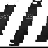 I Ate Some Pie And It Was Delicious Funny Math Pun Men Women Tank Top Graphic Print Unisex