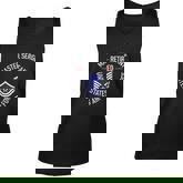 Master Sergeant Retired Air Force Military Retirement Men Women Tank Top Graphic Print Unisex