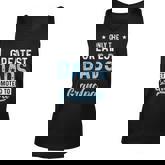 Mens Greatest Dads Get Promoted To Grandpa  Fathers Day  Unisex Tank Top