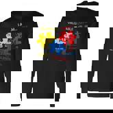 Autism Awareness Puzzle Periodic Table Elements Mom Dad Long Sleeve T-Shirt