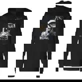 Catronaut Cat Astronaut Deep In Space Men Women Long Sleeve T-Shirt T-shirt Graphic Print
