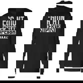 Egg Hunt Supervisor Easter Egg Party Mom Dad Parents Long Sleeve T-Shirt