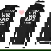 I Heart Hot Dads With Tattoos I Love Hot Dads Long Sleeve T-Shirt