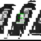 In May We Wear Green Messy Bun Mental Health Awareness Long Sleeve T-Shirt