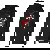 Merry Christmas Candy Canes Shirt Men Women Long Sleeve T-Shirt T-shirt Graphic Print