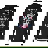 Promoted To Mommy Est 2023 Pregnancy Announcement Men Women Long Sleeve T-Shirt T-shirt Graphic Print