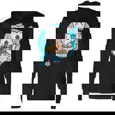 Ramen Cat Kawaii Anime Ramen Cat Lovers Kawaii Neko V9 Men Women Long Sleeve T-Shirt T-shirt Graphic Print