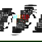 African American Melanin Yes Im Mixed With Black Pride Coffee Mug
