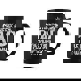 Womens Cheer Dad The Only Thing I Flip Is My Wallet Fathers Day  Coffee Mug
