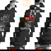 African American Melanin Yes Im Mixed With Black Pride Men Hoodie
