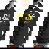 Ice Halloween Costume Federal Agent Police Immigration Men Hoodie