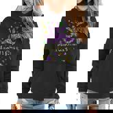 Mardi Gras 2023 - Womens Girls Mask Beads New Orleans Party  Women Hoodie