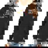 On My Boyfriends Last Nerve Groovy Retro Funny Mothers Day  Women Hoodie