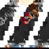 Trinidad And Tobago Blood Inside Me  | Flag Gift Women Hoodie Graphic Print Hooded Sweatshirt