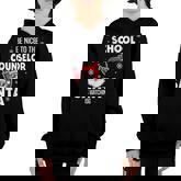 Be Nice To The School Counselor Santa Is Watching Christmas  Youth Hoodie