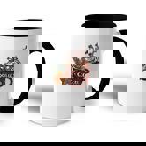 Funny Christmas Santa Cocoa Accent Mug