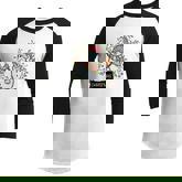Cute Christmas Snowman Cheerful Youth Raglan Shirt
