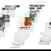 Funny Fall Tis The Season To Stay Cozy Wine Tumbler