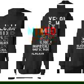 African American Melanin Yes Im Mixed With Black Pride Men Women Sweatshirt Graphic Print Unisex