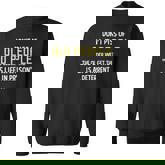 Dont Piss Of Old People The Less Life In Prison Grandpa  Sweatshirt