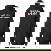 Girldad Girl Dad Vintage Distressed Men Women Sweatshirt Graphic Print Unisex