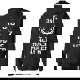 Mens Big Racks Matter Funny Deer Buck Hunting Mens Hunter  Sweatshirt
