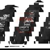 Prince Blood Runs Through My Veins Family Name Vintage  Sweatshirt