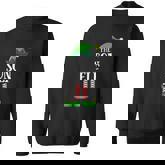 Son Elf Matching Family Group Christmas Party Pajama Men Women Sweatshirt Graphic Print Unisex