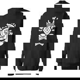 Thread Science Cereal Killer Skull Serial Food Milk Horror Funny Men Women Sweatshirt Graphic Print Unisex