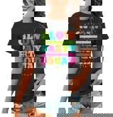 Glow Party Squad Neon Lights Party Lover Women T-shirt